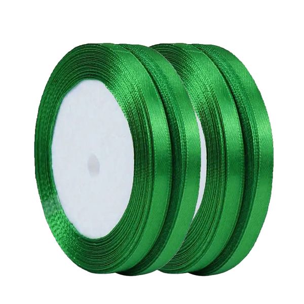 Satin Ribbon - 6mm Width -red- 88m - Bows and Wrapping