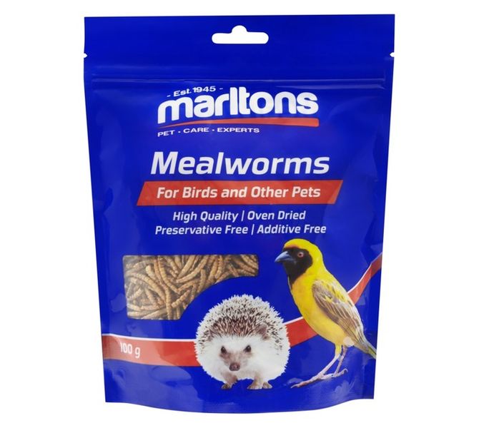 Dried Mealworms Bird and other pets Food 100 g 32270C
