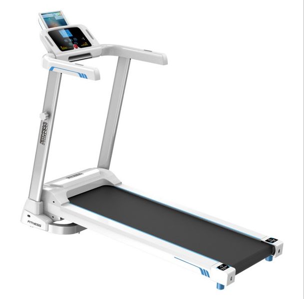 Zoolpro Motorized Exercise Electric Workout Running Treadmill White and Black