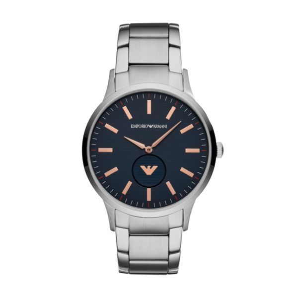 Emporio Armani Renato Silver Stainless Steel Watch - AR11137