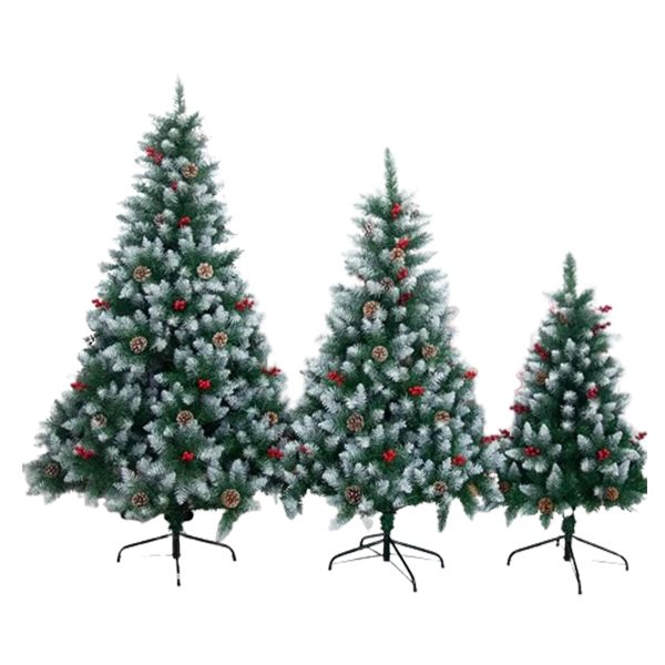 Canadian Flocked Tips Christmas Tree Combo 1,5m - 1,8m - 2,1m