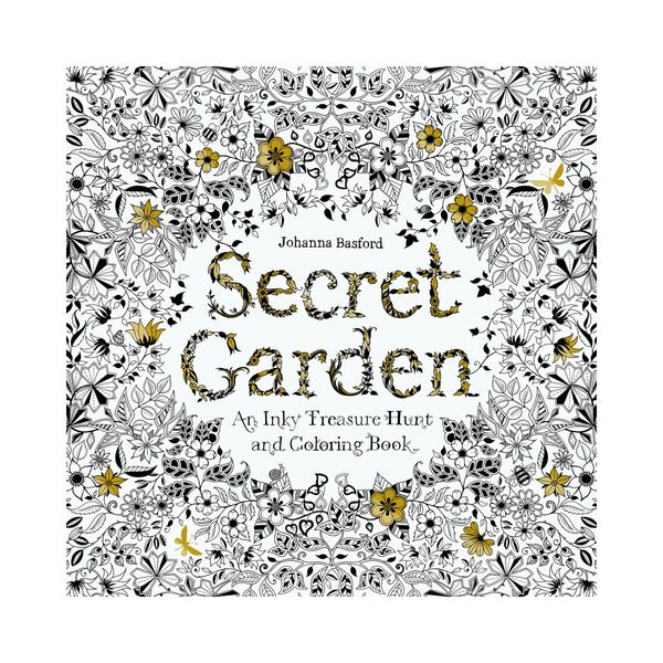 96 Pages An Inky Expedition and Coloring Book