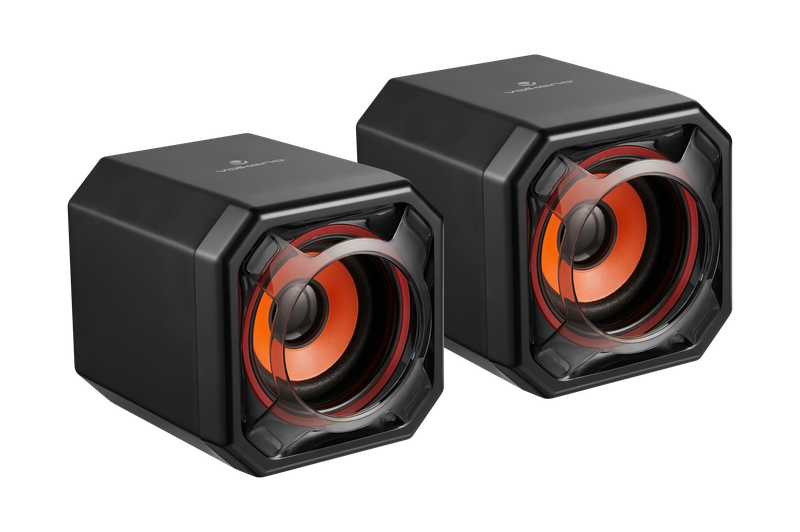 Volkano Rush Series Multimedia PC Desktop Speakers