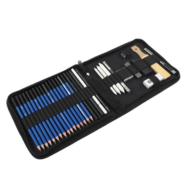 Reusable Sketch Kit Portable DIY Pencils Case