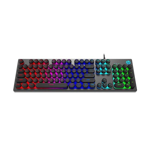 HP K-500Y Membrane Gaming Keyboard with Adjustable LED Backlighting