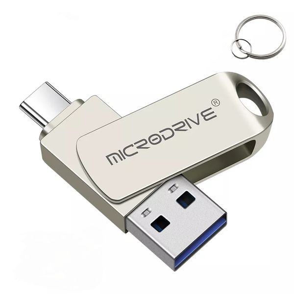 Microdrive Type C USB 2 in 1 OTG Flash Drive
