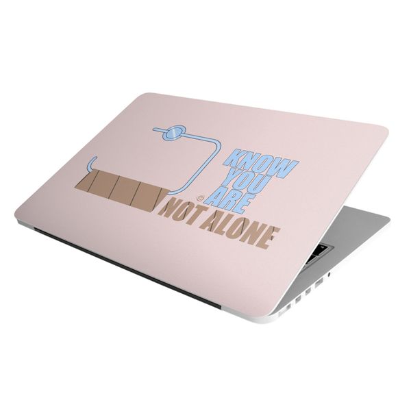 Laptop Skin/Sticker - Not Alone