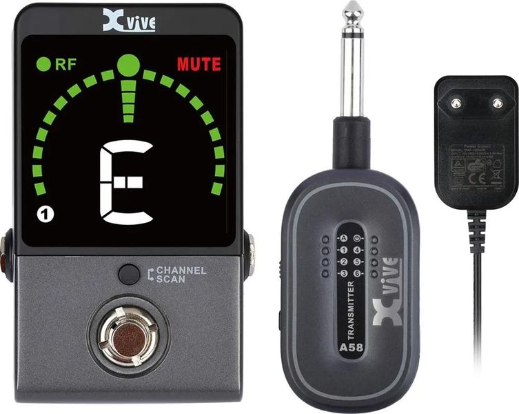 Xvive P58 Digital Tuner Pedal - Wireless