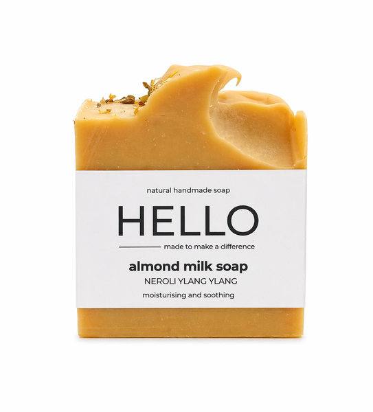 HELLO Almond Milk Soap - Neroli Ylang Ylang Moisturising Bar