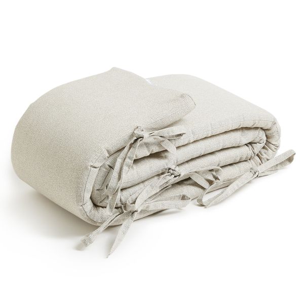 George &amp; Mason Baby - Cot Bumper - Bone