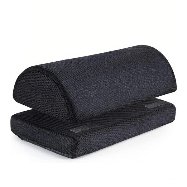 Foot Rest Under Desk Cushion Non-Slip Memory Foam Ergonomic for Home Office
