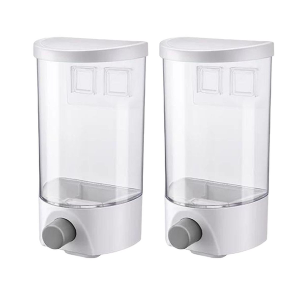 Wall-Mounted Cereal Dispenser - Pack of 2