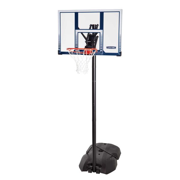 Lifetime 44" Adjustable Portable Basketball Hoop - 44-Inch Polycarbonate