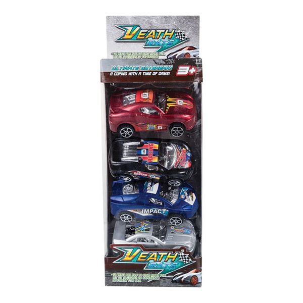 Bulk Pack x 5 Vehicle Racer 26cm 4pcs Per Pack