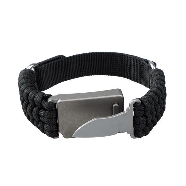 Titanium Alloy EDC Paracord Bracelet Knife (D2 blade)