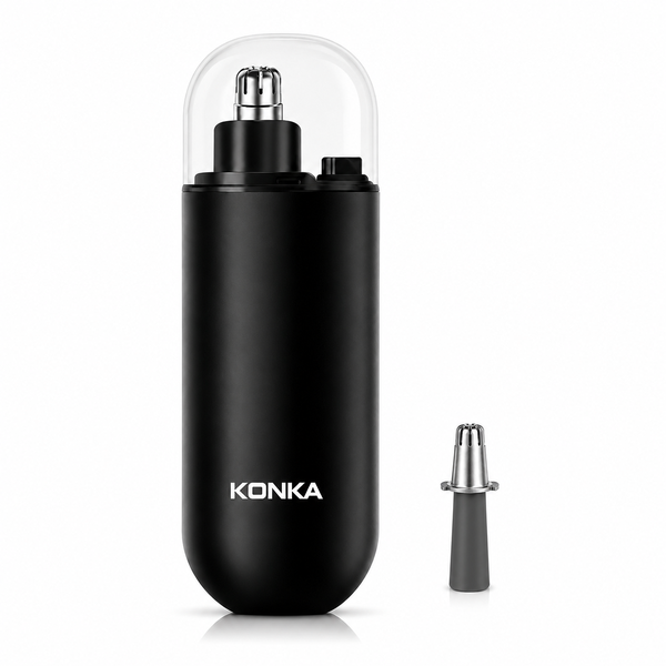 KONKA Rechargeable Nose &amp; Ear Hair Trimmer Portable Grooming Tool