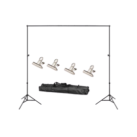 Accea Photo Booth 2mx3 (2 セット) 2M x 2M Adjustable Backdrop Support Stand Photography Kit | Shop