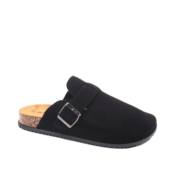 Ladies Closed Toe Slip On Flat Mule