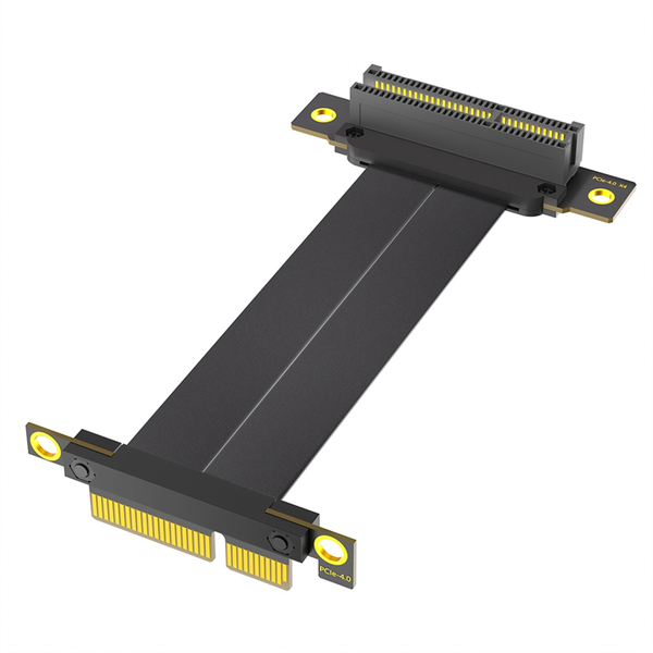 PCI-E PCI Express 4.0 4X Extension Cable ( 90 Degree Direction)