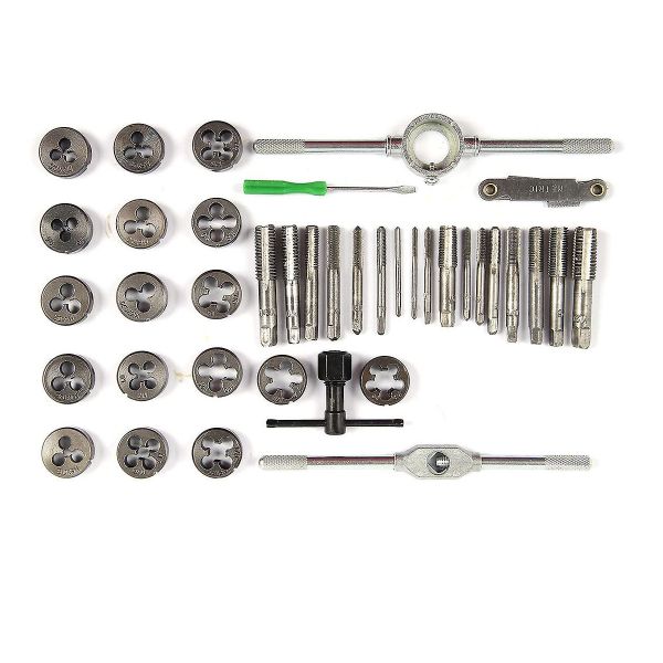 FI- Professional Wrench Tap Die Set 40 Piece