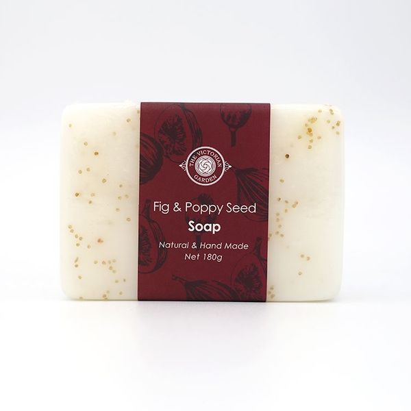 The Victorian Garden - Fig &amp; Poppy Seed Soap