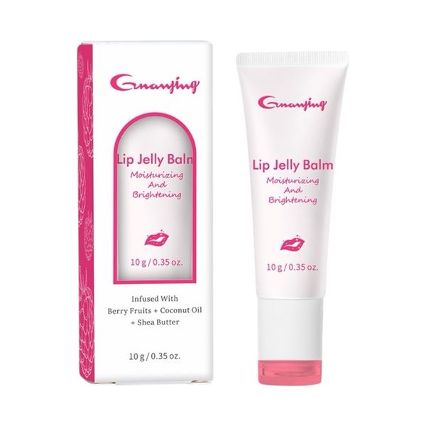 Guanjing Lip Jelly Balm Moisturizing 24h Long-Lasting Hydrating Repair 10g