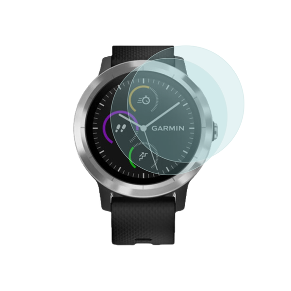 2 Pack - Tempered Glass Screen Protector for Garmin Vivoactive 3