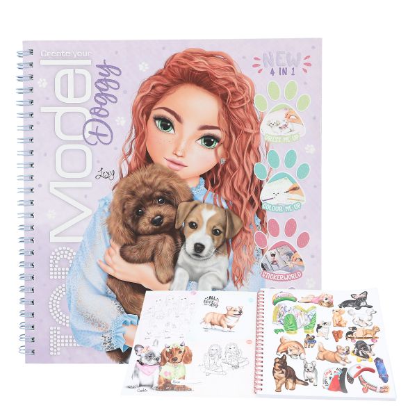 Top Model Doggy Colouring Book