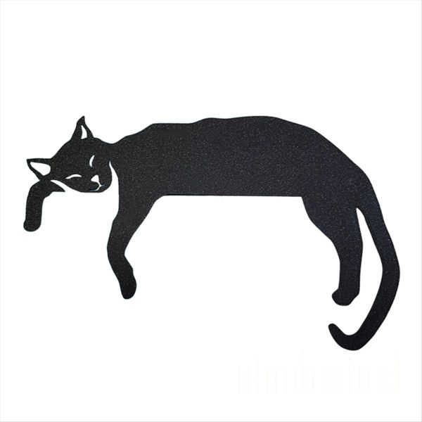 Cat Door Topper Black Cats Door Corner Sign Cat Mantel Decor