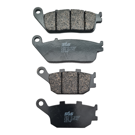 Front Rear Brake Pads For Kawasaki Ex300 Ninja 300 Abs 2013-2017 Sintered Pads E - Foto 2