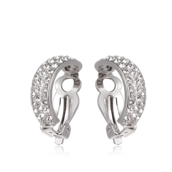Crystalize Nyla Clip on Earrings with Swarovski® Crystals