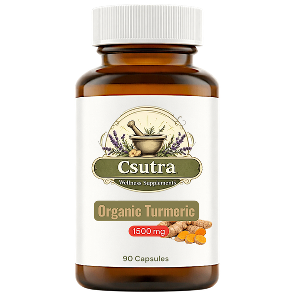 Organic Turmeric (1500mg) - 90 Capsules