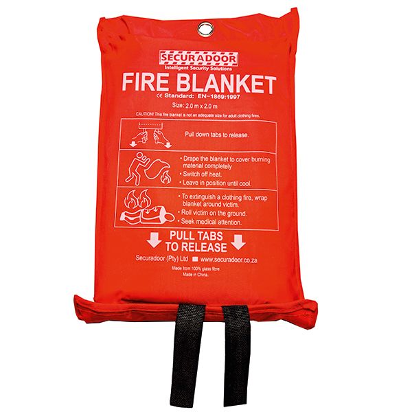 The Securadoor Fire Blanket 2m x 2m