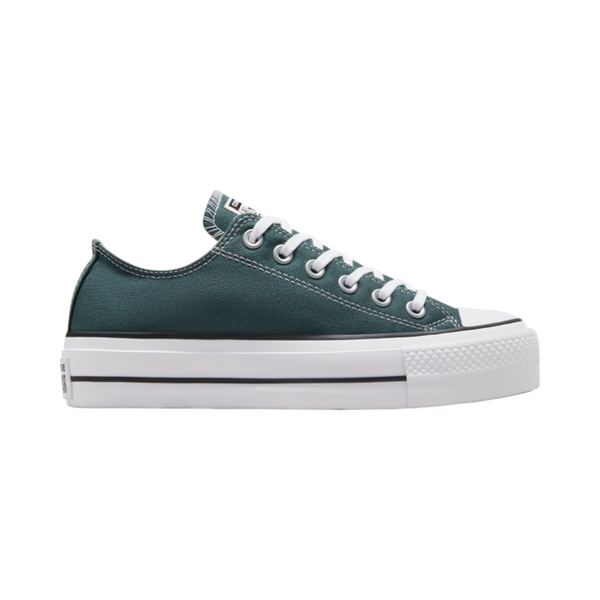 Converse Women Chuck Taylor Lift Platform Lo-Top - True Nature Green