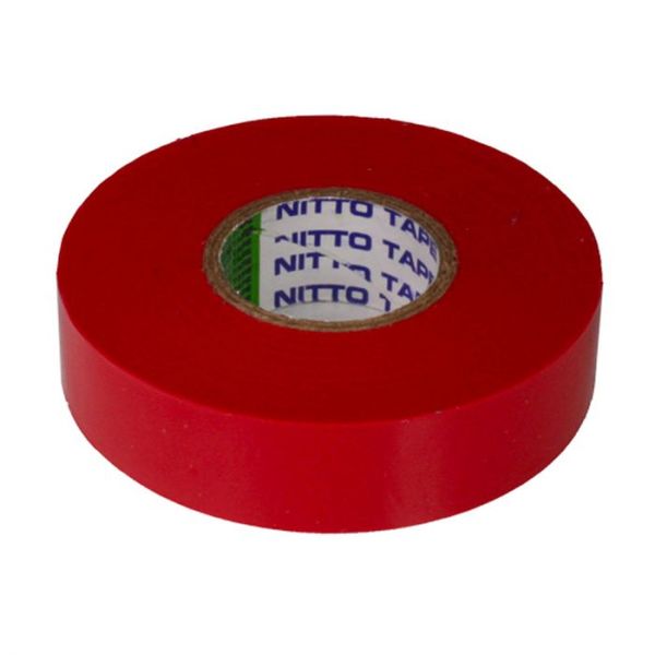 Nitto - Insulation Tape 20M Red - 25 Pack