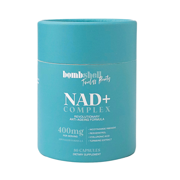 NAD+ Complex: Nicotinamide Riboside, Resveratrol, Hyaluronic Acid &amp; More