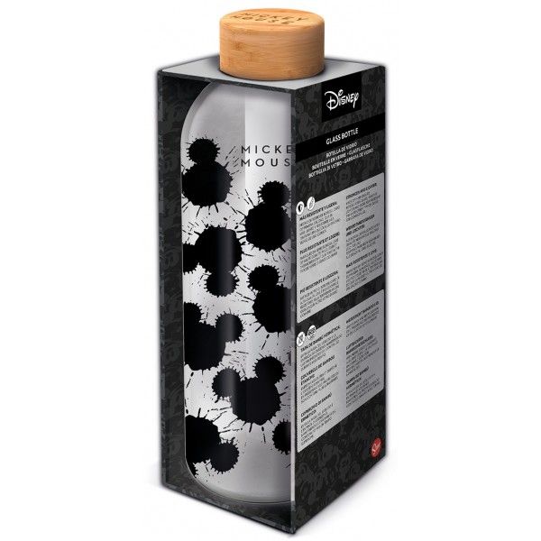 Mickey Large Glass Bottle 1030ml