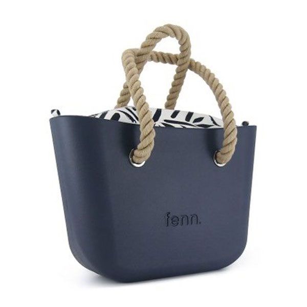 Fenn Petite Collection Handbag P2 Inner Rope Handle Navy Buy