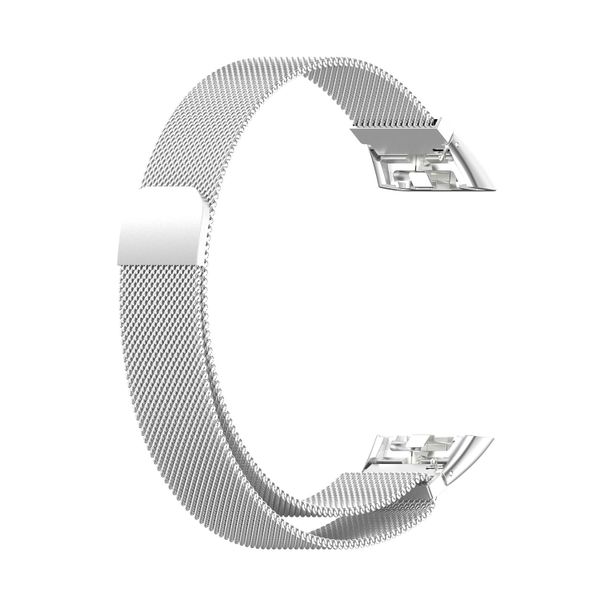 Stainless Steel watch Strap,Compatible with Huawei Honor Band 6, Magnetic