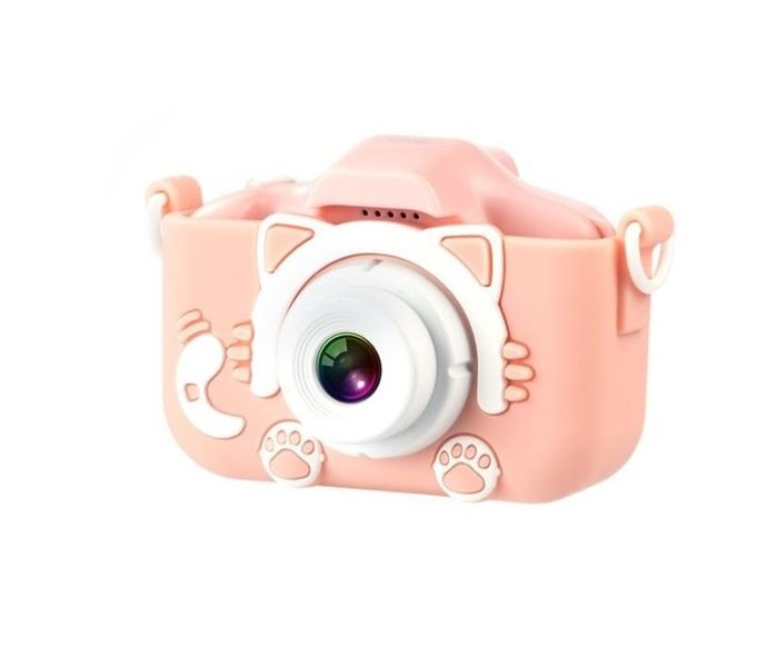 Mini Portable Rechargeable Dual Lens Camera with Silicon Cover For Kids PB