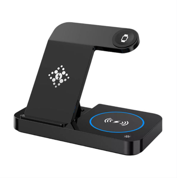 4-in-1 Wireless Charging Station For Samsung - Black