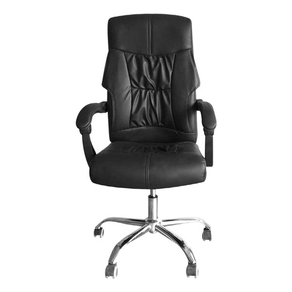 Adjustable Office Chair - Ergonomic Waist Support &amp; Swivel Base