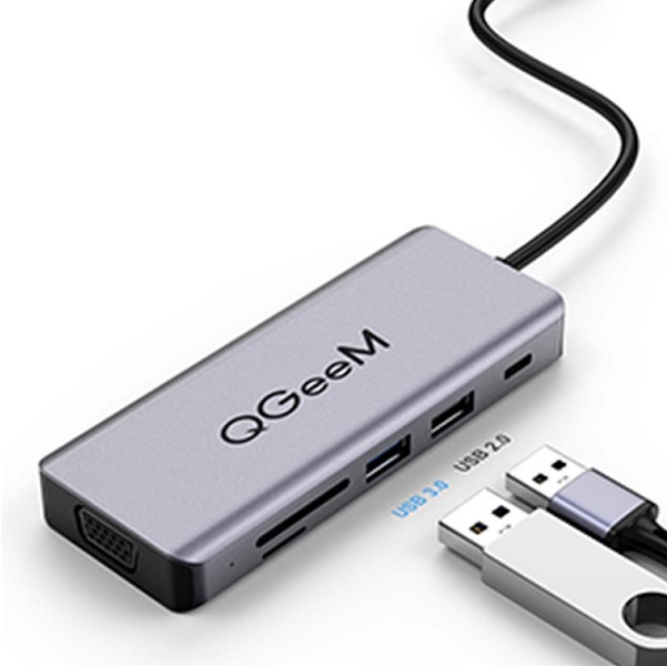 Qgeem 9-in-1 Usb-C Hub