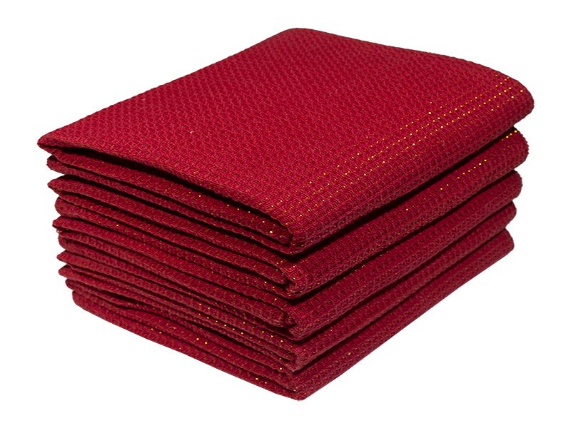 Multipurpose ,Easy clean, Absorbent Kitchen Towel-Design 2613 - (05 Piece)