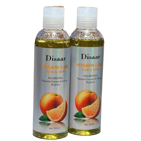 Disaar Vitamin C Oil Hair &amp; Skin ( 2 x 200ml)