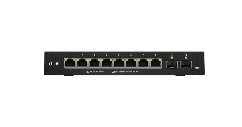 Ubiquiti EdgeSwitchXP 8 Port PoE 2xSFP Gigabit Switch