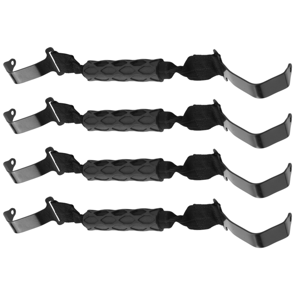 4Pcs Front&amp;Rear Top Roof Roll Bar Grab Handles for Jeep Wrangler JL