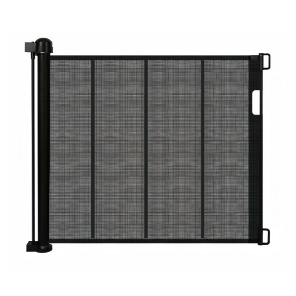 Retractable Ladder Barrier Retractable Baby &amp; Pet Safety Gate Dual Mounting