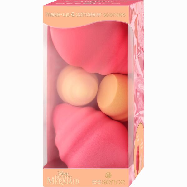 essence Disney THE LITTLE MERMAID make-up and concealer sponges 01
