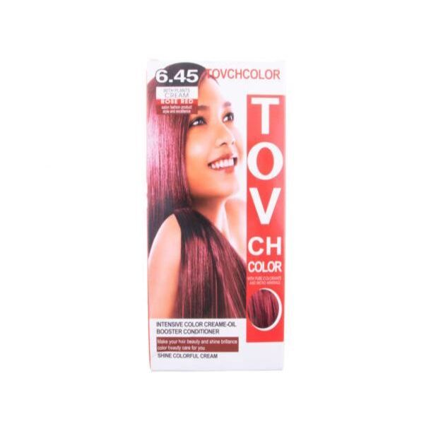 Tovch Colour Hair Dye Rose Red